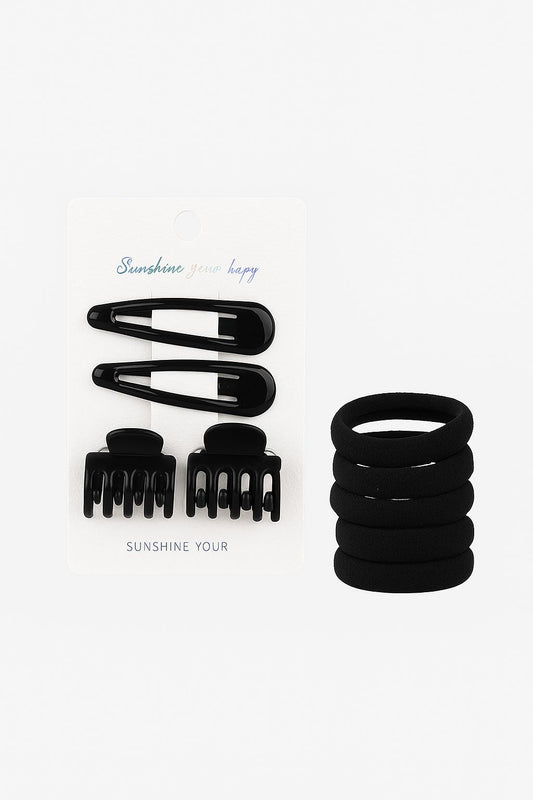 طقم إكسسوارات شعر (10 قطع) / Lot d'accessoires pour cheveux (10 pièces) / Hair Accessories Set (10 pcs)