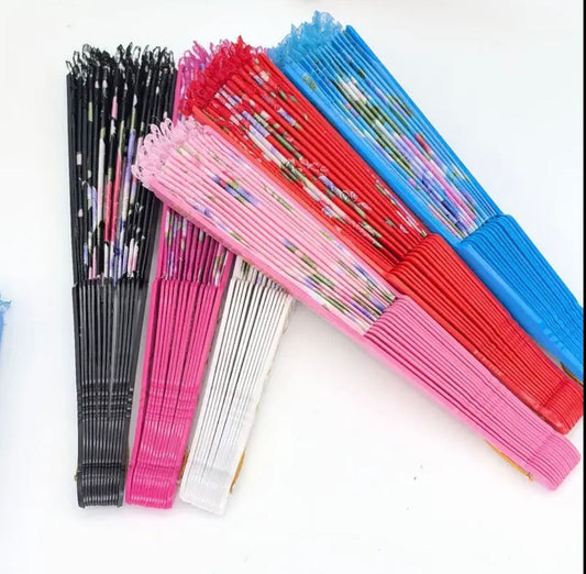 مروحة يدوية قابلة للطي / Éventail pliable à main / Folding Hand Fan