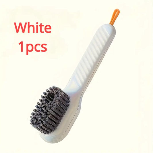 فرشاة تنظيف بصابون مدمج للأحذية والأواني Brosse nettoyante avec distributeur de savon (chaussures & vaisselle) Cleaning Brush with Soap Dispenser (Shoes & Dishes)