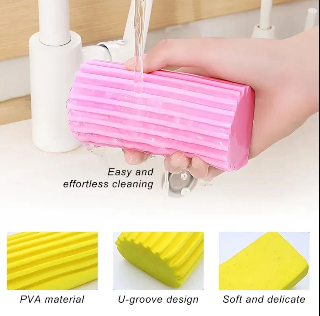إسفنجة تنظيف متعددة الاستعمالات / Éponge de nettoyage multifonction / Multi-Purpose Cleaning Sponge