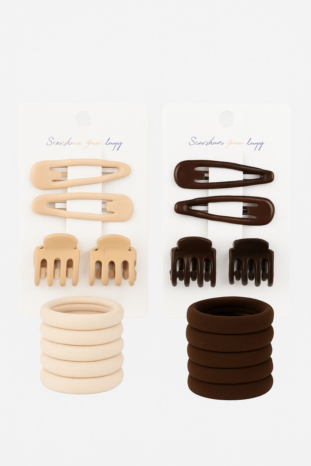 طقم إكسسوارات شعر (10 قطع) / Lot d'accessoires pour cheveux (10 pièces) / Hair Accessories Set (10 pcs)