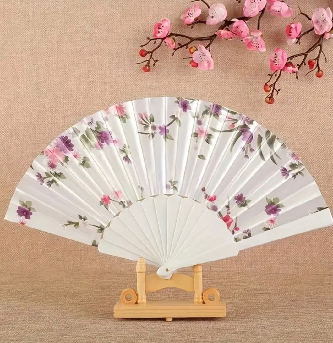 مروحة يدوية قابلة للطي / Éventail pliable à main / Folding Hand Fan