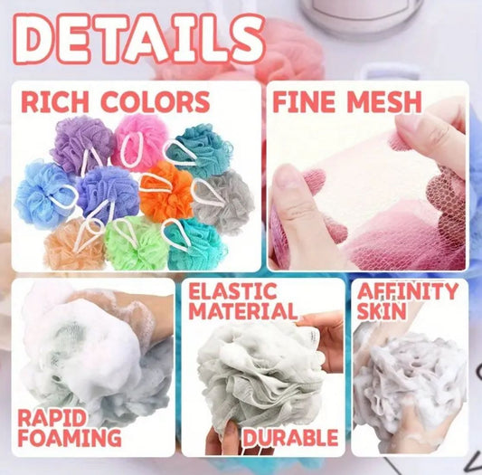 موزّع جل الاستحمام على شكل زهرة Distributeur de gel douche en forme de fleur Flower-Shaped Shower Gel Dispenser